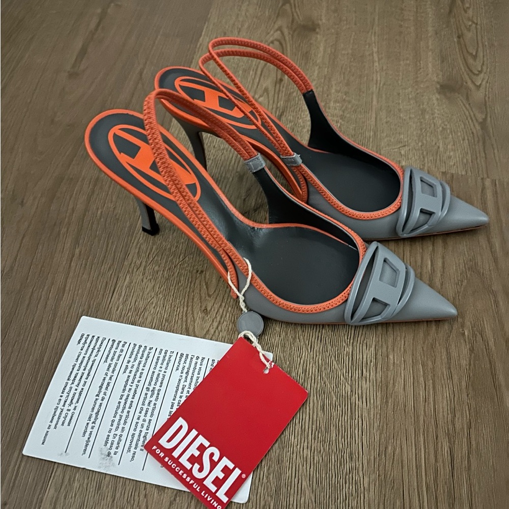 Diesel D-Venus Slingback Heels | Size 7
